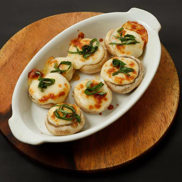 فطر بالجبنة والكريما