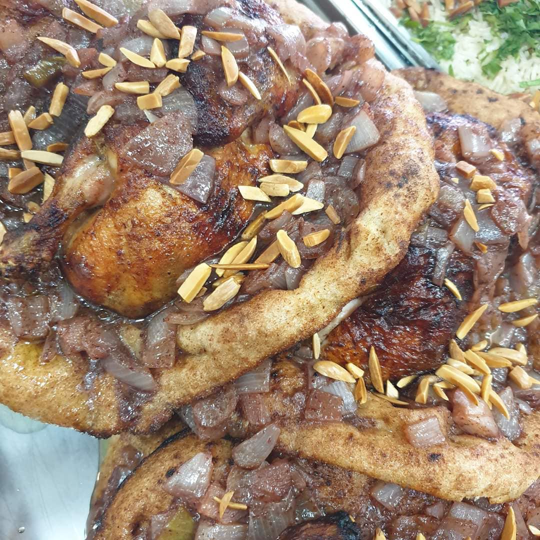 وجبة مسخن نصف دجاجة