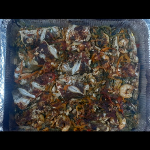  كيلو سمك بكلا (مقطع راسو ) مقلي