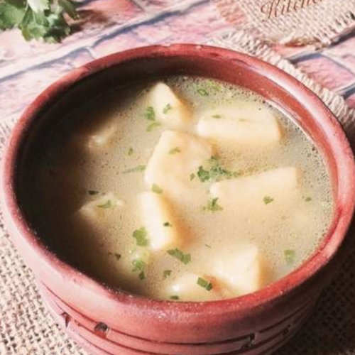 شوربة بطاطا 