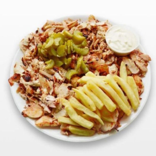 صحن شاورما حبش
